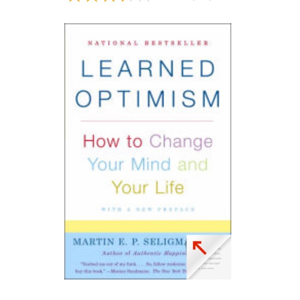 Martin E.P. Seligman PhD’s Learned Optimism Book